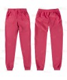 Pantalón sanitario con tejido elástico y elásticos en los bajos. Color fucsia