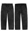 Pantalón sanitario con tejido elástico color negro con cordones (Unisex)