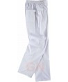 Conjunto sanitario unisex que soporta lavados a 60ºC color blanco