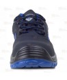 Zapatos de seguridad no metálicos S3 SRC E A ESD color negro y azul