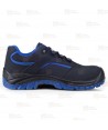 Zapatos de seguridad no metálicos S3 SRC E A ESD color negro y azul