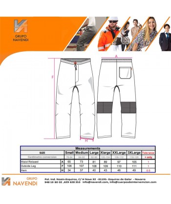 Pantalón de cocina, transpirables con elásticos y cordón color negro