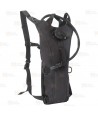 Mochila de hidratación color negro de 2,5 litros