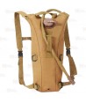 Mochila de hidratación color beige desierto de 2,5 litros