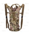 Mochila de hidratación color camuflaje de 2,5 litros