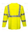 Camiseta ignífuga de fibra modacrílica y alta visibilidad ARC 2