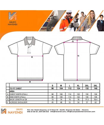 Polo monocolor de manga corta transpirable color negro