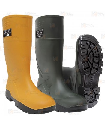 Bota de agua de seguridad para protección ante el frio S5 CI FO color verde