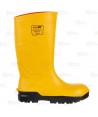Bota de agua de seguridad para protección ante el frio S5 CI FO color amarillo