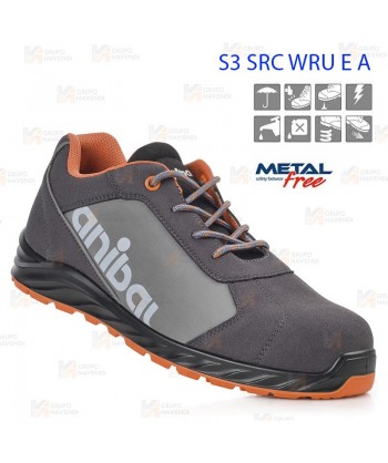 Zapato deportivo de seguridad no metálico S3 SRC WRU E A