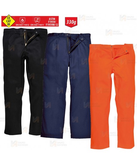 Pantalón ignífugo grueso