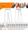 Pantalón económico, ignífugo y antiestático muy grueso