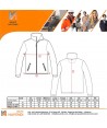 Chaqueta polar gruesa color marino