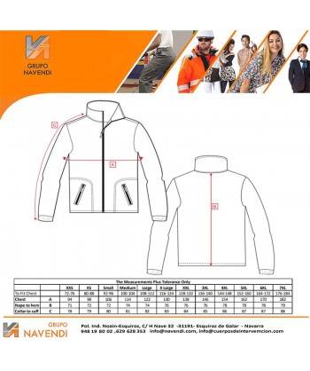 Chaqueta polar muy gruesa