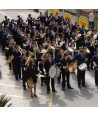 Pantalón para traje de gala de uniformidad de Policía, Bomberos, Protección Civil y Bandas de música