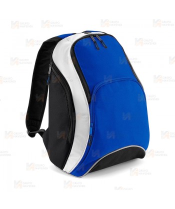 Mochila deportiva con bolsillo para medios digitales y salida para auriculares