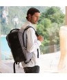 Mochila anti robo con panel frontal anti cortes