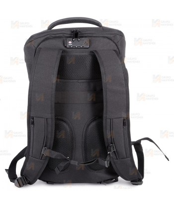 Mochila anti robo con panel frontal anti cortes