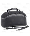 Bolsa para deporte de gran capacidad color negro y gris