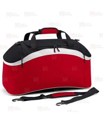 Bolsa para deporte de gran capacidad color rojo y negro