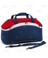 Bolsa para deporte de gran capacidad color marino y rojo
