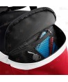 Bolsa para deporte de gran capacidad color rojo y negro