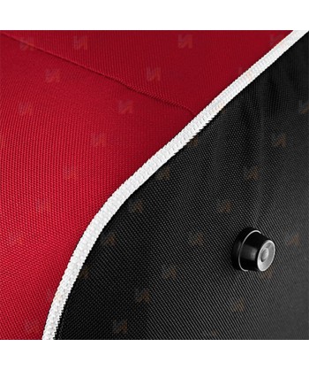 Bolsa para deporte de gran capacidad color rojo y negro