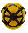 Casco para trabajos en altura color amarillo