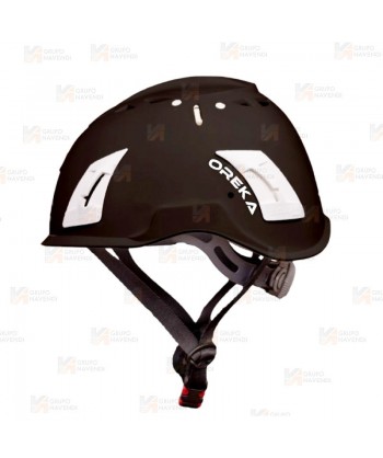 Casco para trabajos en altura color negro