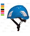 Casco para trabajos en altura color azul