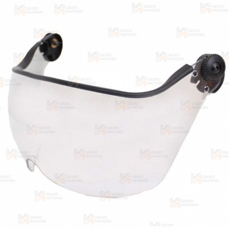 Visor panorámico incoloro para casco