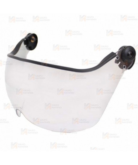 Visor panorámico incoloro para casco