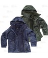 Parka con forro polar desmontable y capucha
