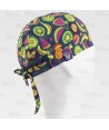 Bandana de tejido elástico y estampado