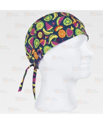 Bandana de tejido elástico y estampado