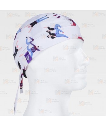 Bandana de tejido elástico y estampado