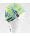Bandana sanitaria en  tejido elástico y estampado