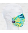 Mascarilla reutilizable estampada con filtro
