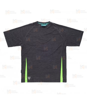 Camiseta técnica de manga corta con  cuello redondo