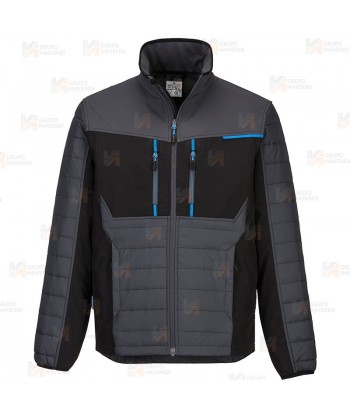 Softshell multi elástico, bicolor y acolchado