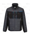 Softshell multi elástico, bicolor y acolchado
