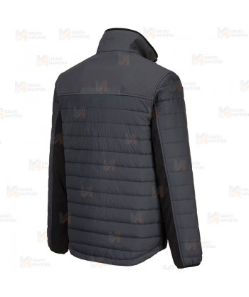 Softshell multi elástico, bicolor y acolchado