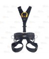 Arnés con enganches dorsal, frontal, cinturón de posicionamiento y hebillas automáticas