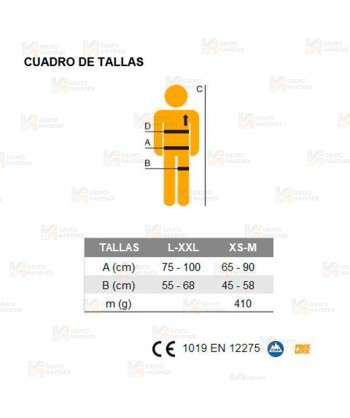 Arnés de cintura ligero para escalada y montañismo modelo Garnet de Singing
