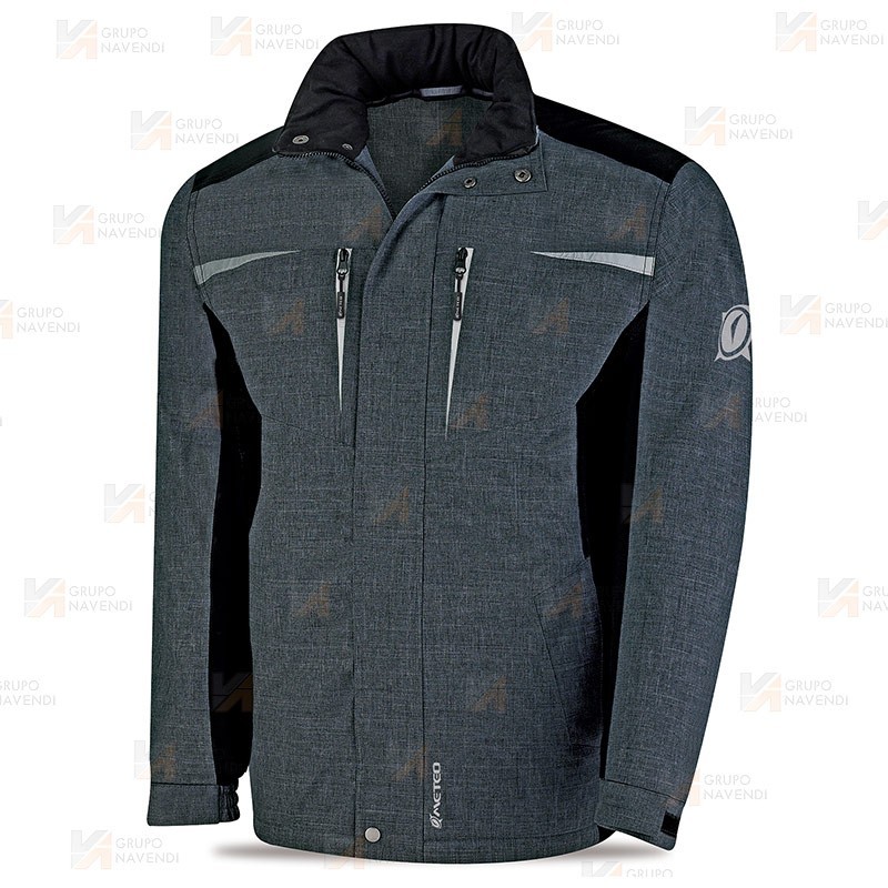 Parka técnica tejido Oxford/Softshell con membrana impermeable