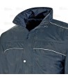 Parka triple uso (chubasquero / husky / chaleco) color azul marino