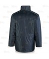 Parka triple uso (chubasquero / husky / chaleco) color azul marino