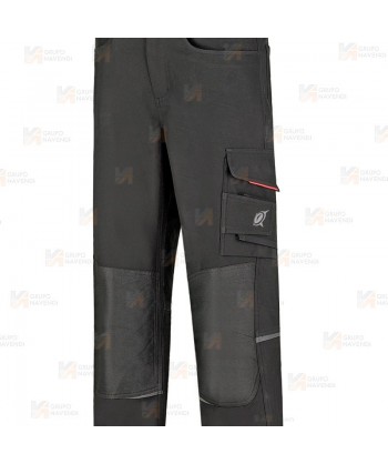 Pantalón softshell con refuerzos para el frío