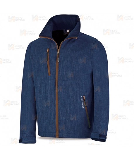 Cazadora vaquera Softshell de triple capa