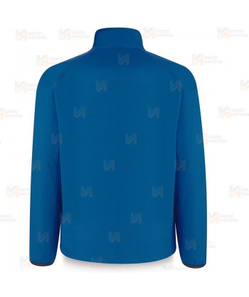 Cazadora Softshell triple capa color azulina